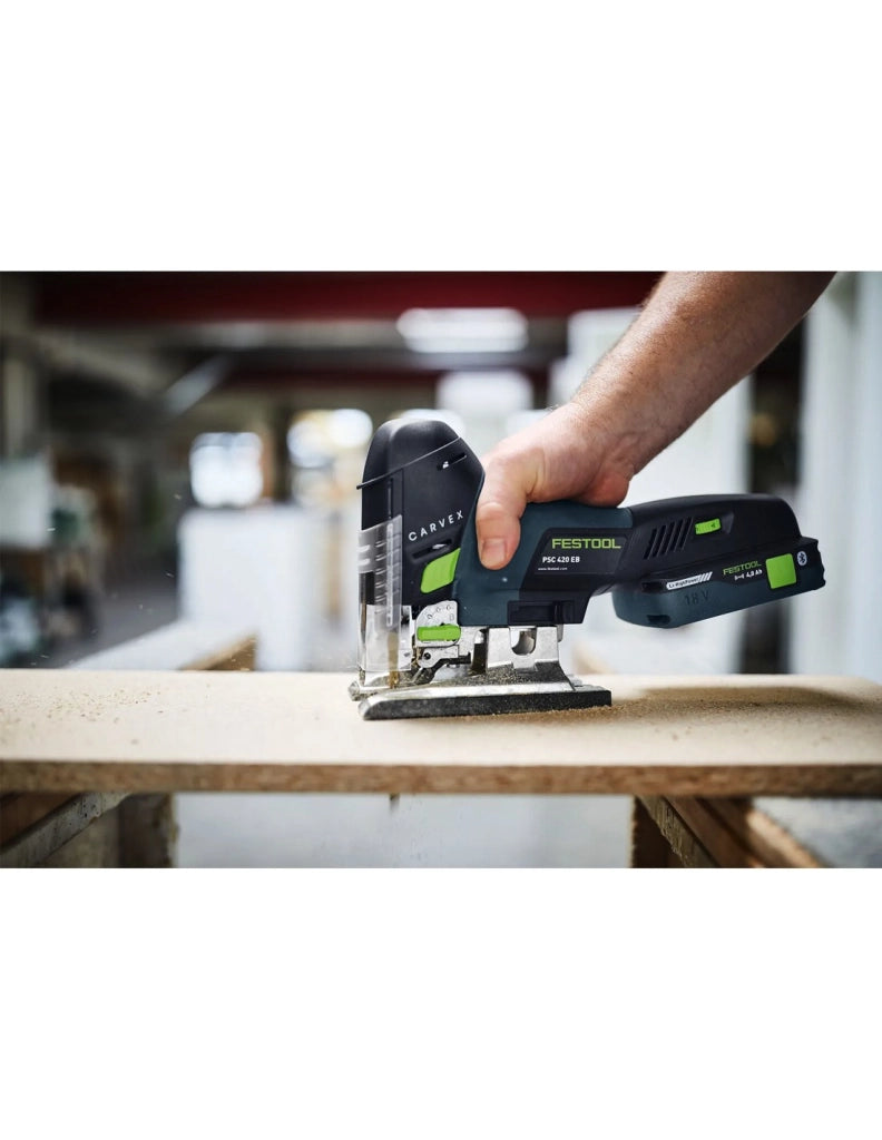 Seghetto Alternativo FESTOOL PSC 420 HPC 4,0 EBI-Plus(1x 4,0 Ah + TCL6 + SYS3 M 187)