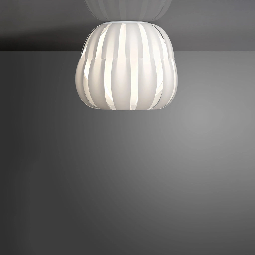 Plafoniera Moderna Queen Polilux ® Bianco 1 Luce E14