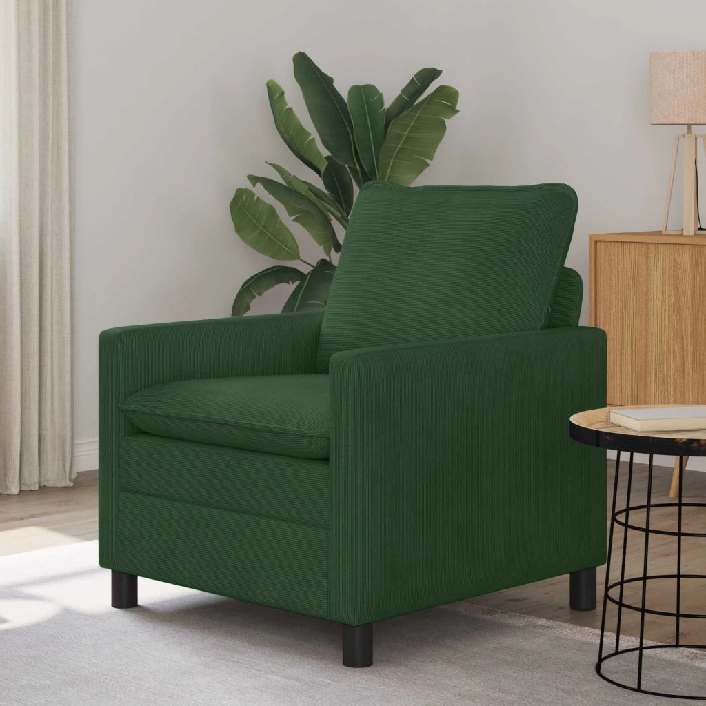 Divano Verde Giungla 76 x 81 x 87,5 cm Tessuto