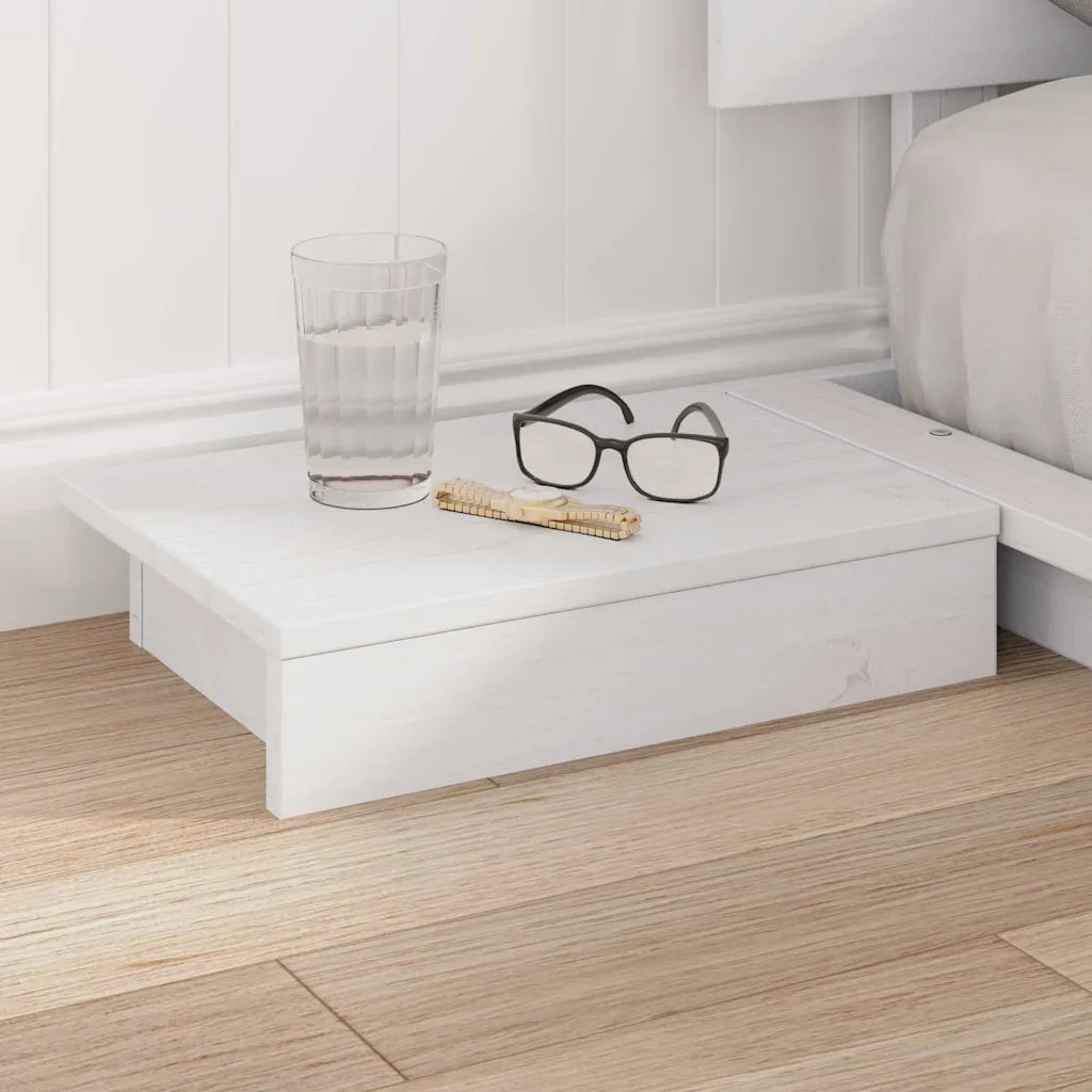 Struttura del letto con testiera Marrone 135 x 190 cm legno
