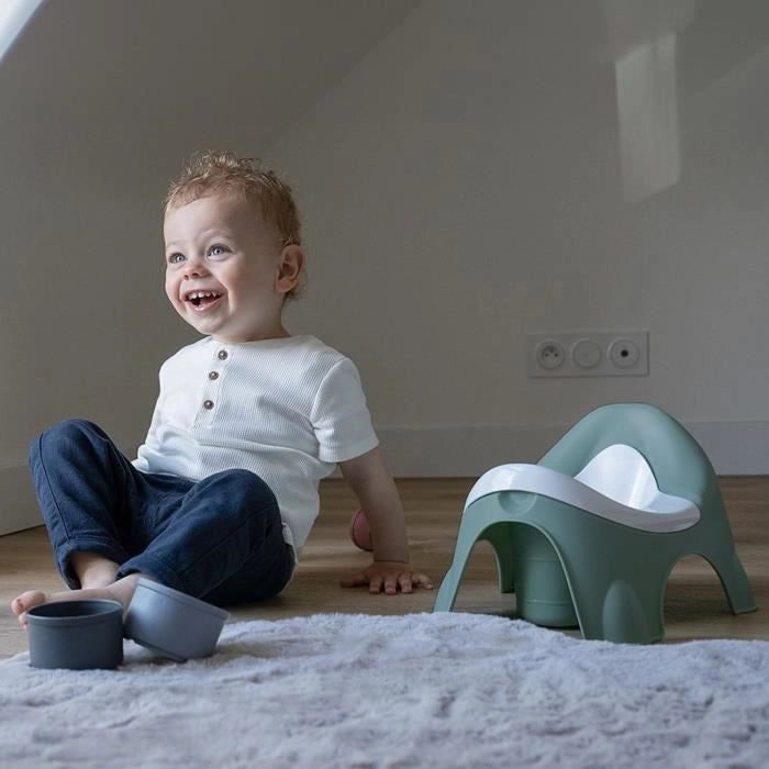 Pentola - THERMOBABY - IDEO - Blu - Con ciotola estraibile, ergonomica e robusta