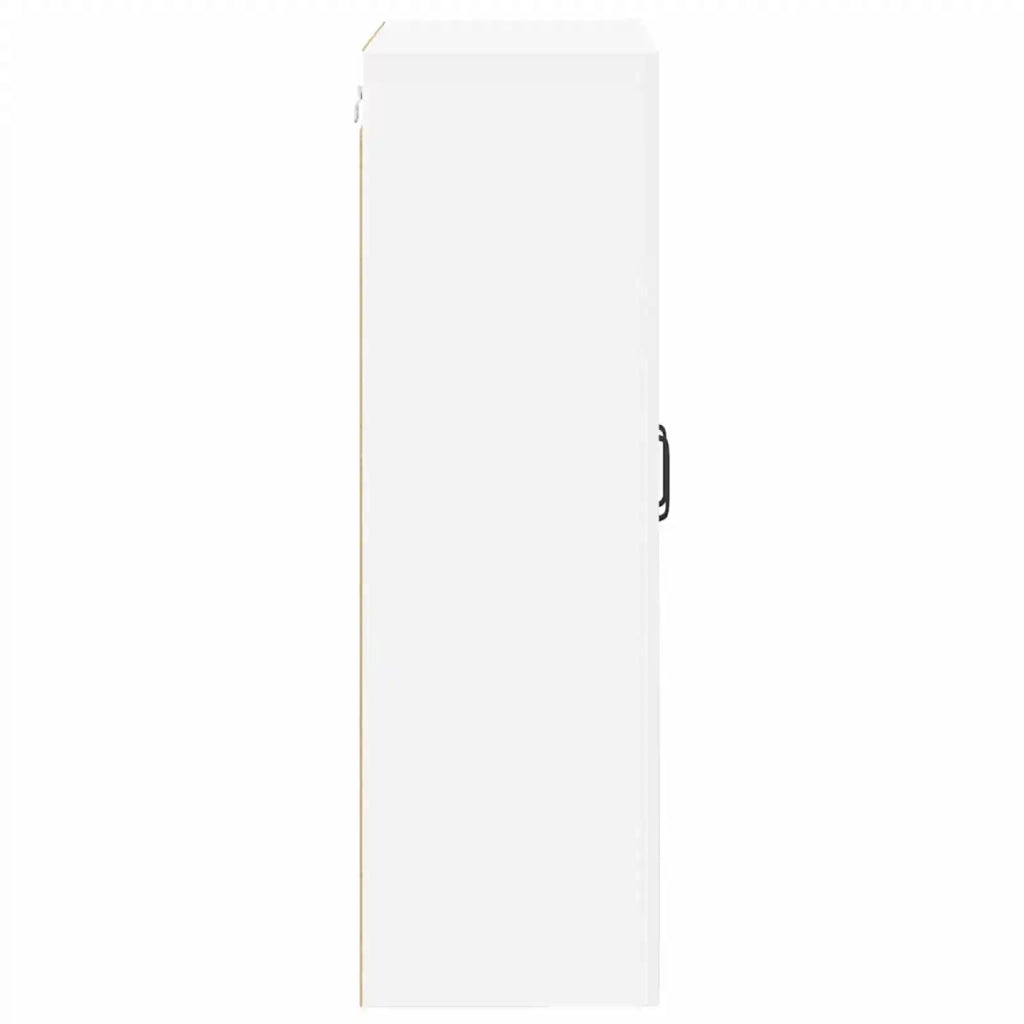 Mobile in vetro da parete PORTO Bianco 60 x 31 x 100 cm 885525