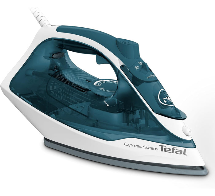 Tefal Express Steam Ferro da Stiro a Vapore Sistema Anticalcare 2400W Funzione Antigoccia