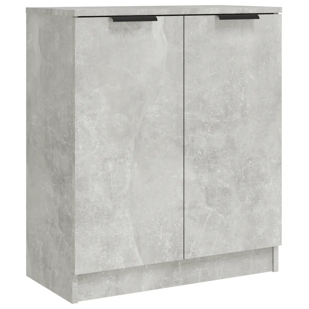Credenze 3 pz Grigio Cemento in Legno Multistrato cod mxl 17737