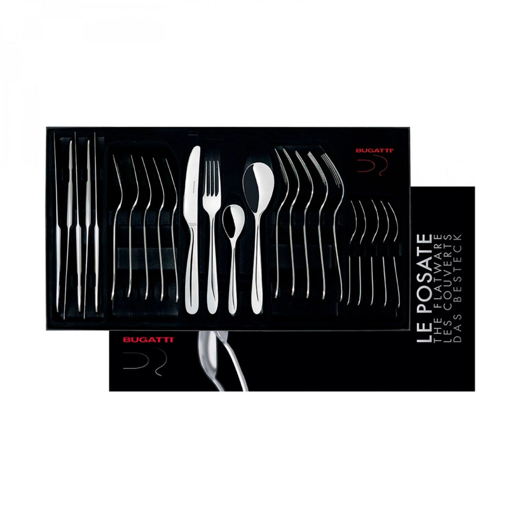 CAPRICCIO, Posate Set 24 Pz, Scatola Gallery, Casa Bugatti