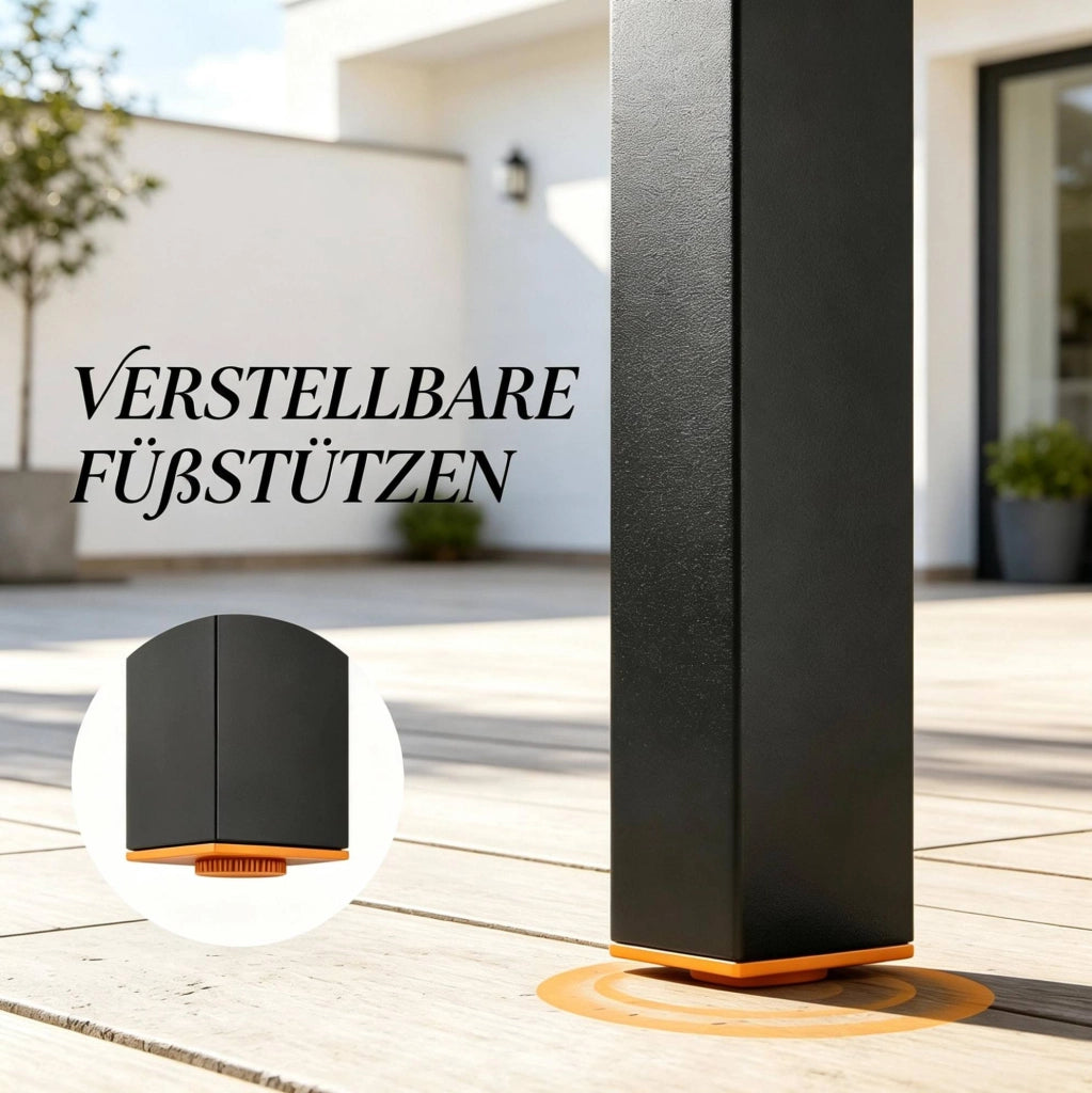 Tavolo da giardino 127x70 cm effetto legno marrone
