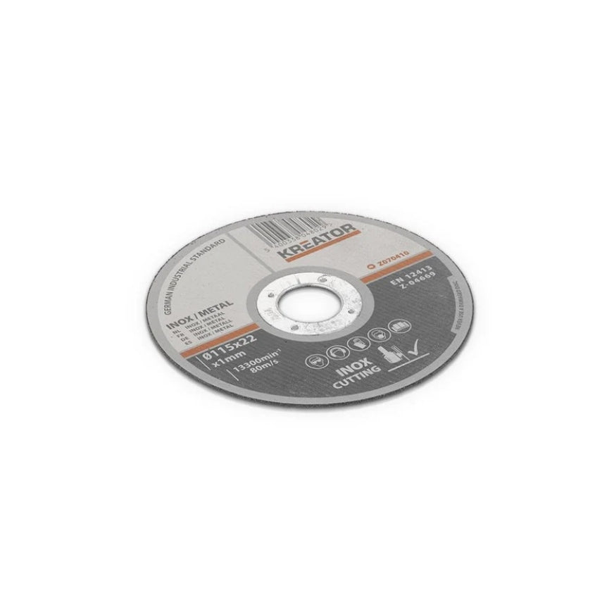 DISCO DA TAGLIO ACC.INOX MM115