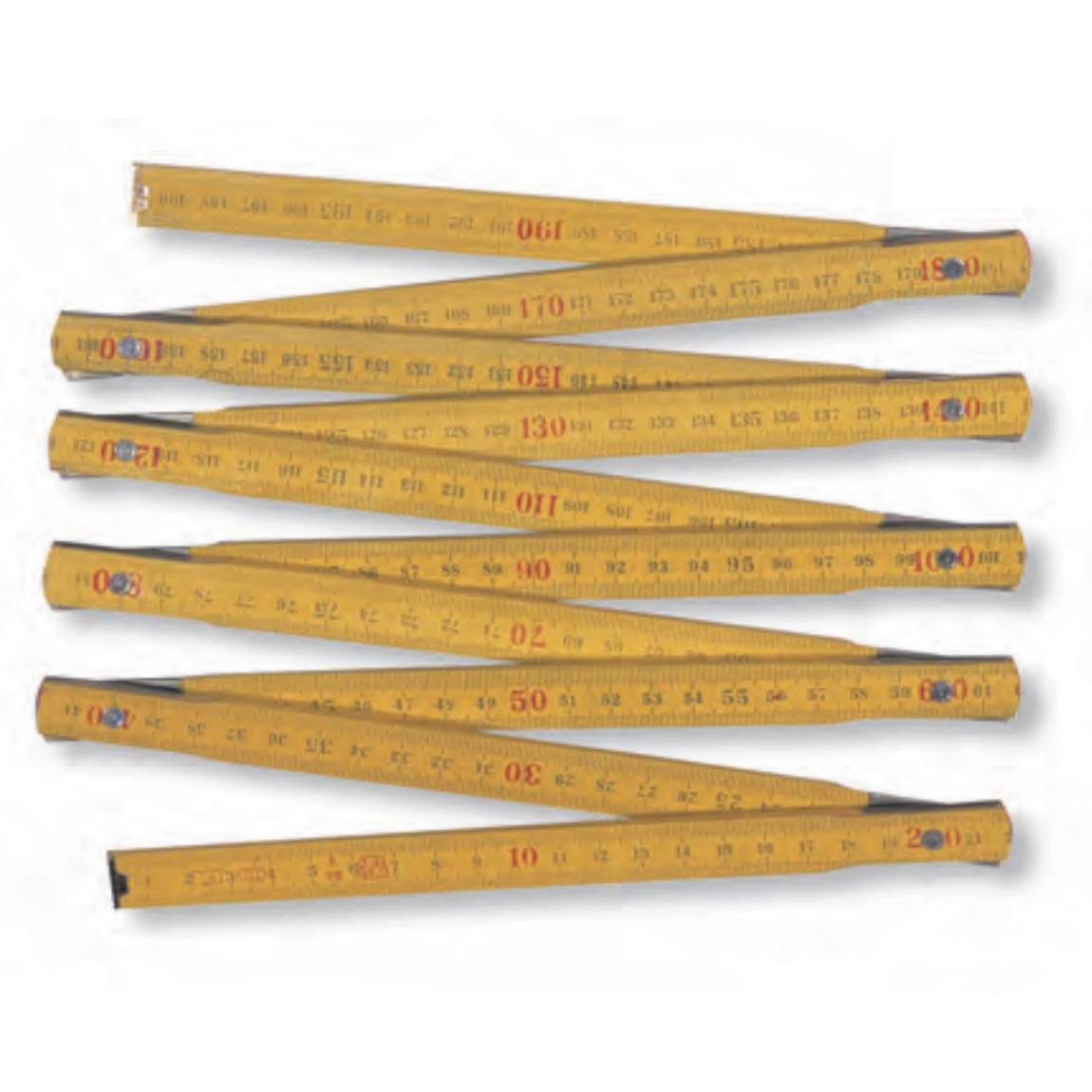 DOPPIOMETRO GIALLO C/RIV.