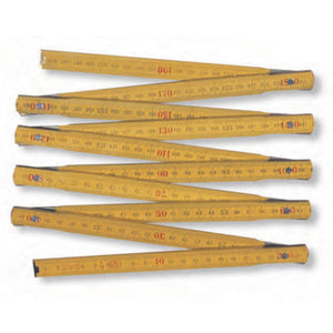 DOPPIOMETRO GIALLO C/RIV.