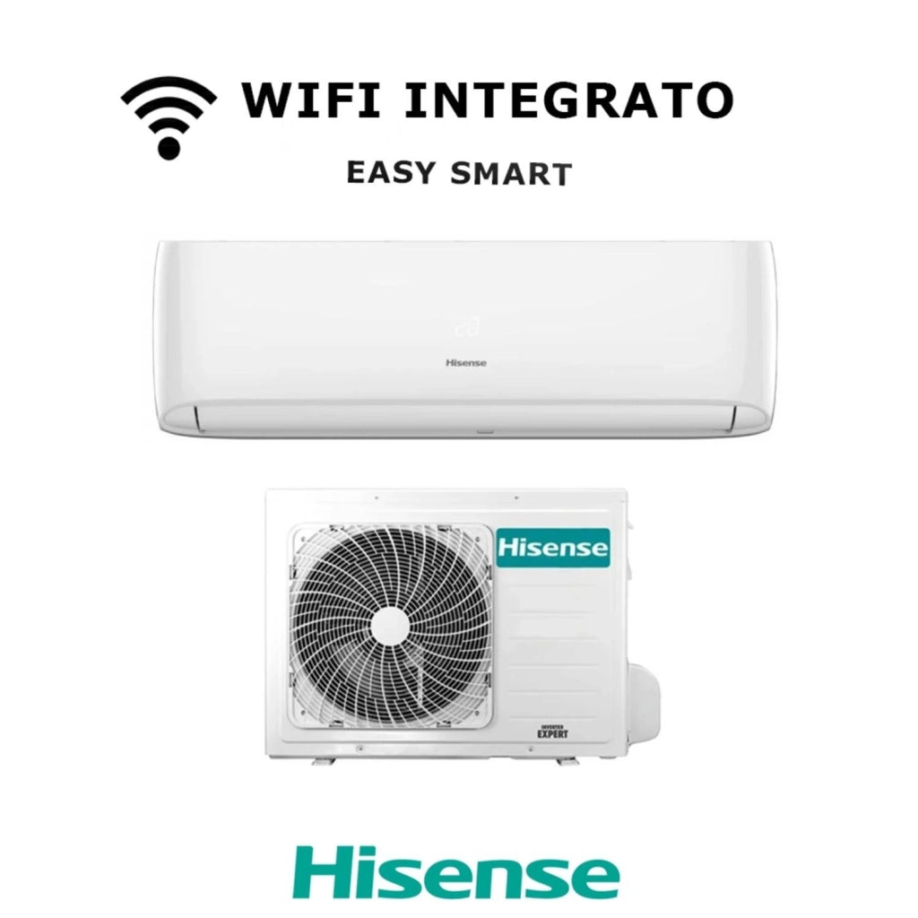 Climatizzatore MONO 18000 Hisense Inverter Easy Smart Classe A++/A+ Gas R-32 WI FI 5 ANNI DI GARANZIA INCLUSA LINEA 2026 PRONTA CONSEGNA