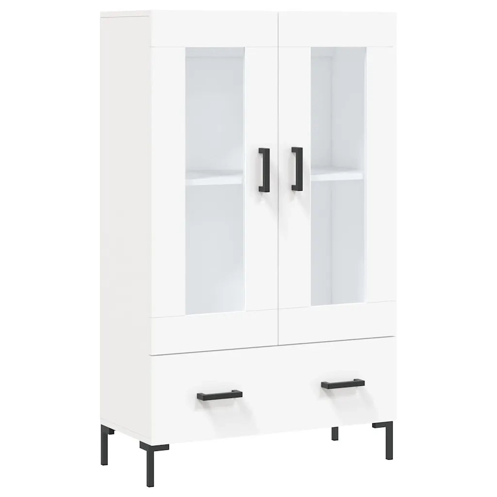Credenza Bianca 69,5x31x115 cm in Legno Multistratocod mxl 127590