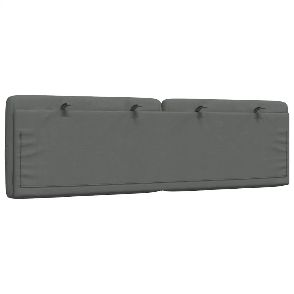 Cuscino Testiera Grigio Scuro 160 cm in Tessuto CFW8906245