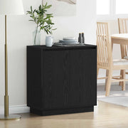 Credenza Rovere Nero 71 x 34.5 x 75 cm Legno multistrato 869643
