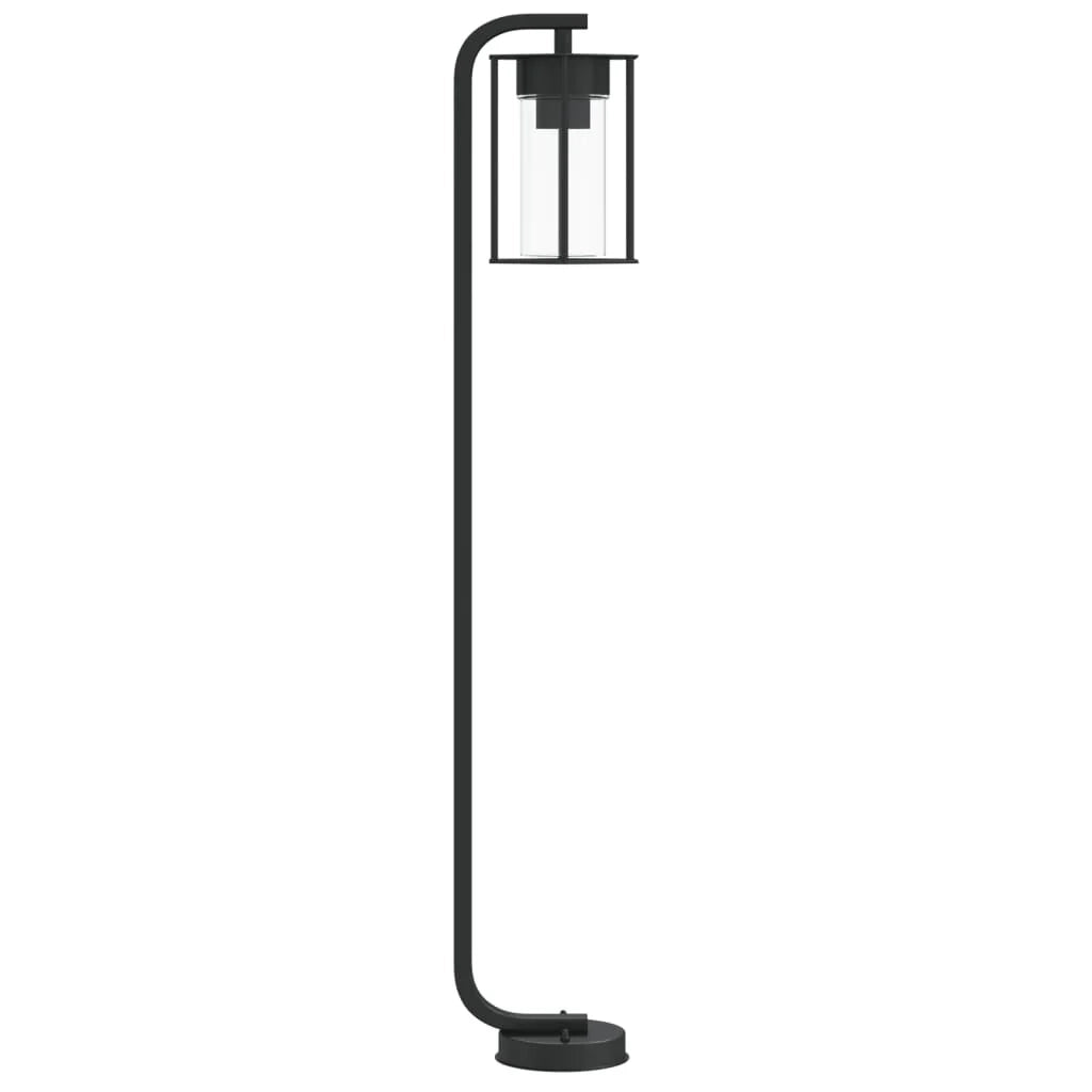 Lampade da terra per esterni 3 pezzi 100 cm acciaio inox nero 02_0042544
