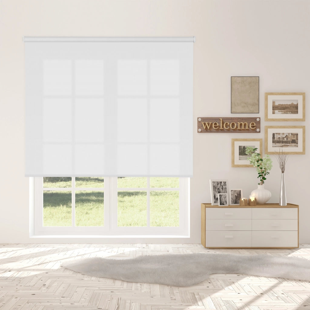 VIEWTEX Tenda a rullo traslucida L2000 Bianco 75 X 250cm - Made in Europe - 5 anni di garanzia