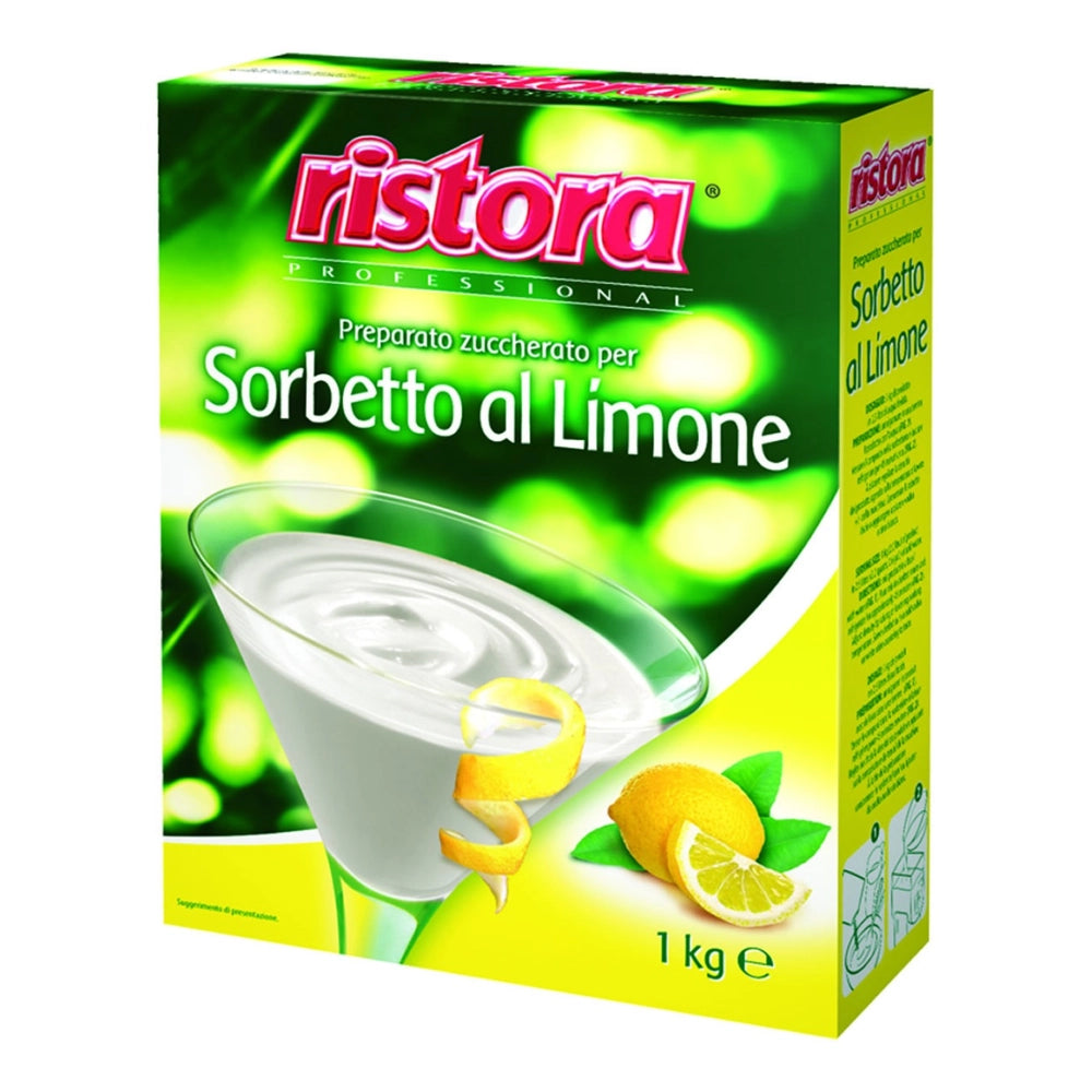 Ristora preparato per sorbetto al limone 3 confezioni da 1 kg