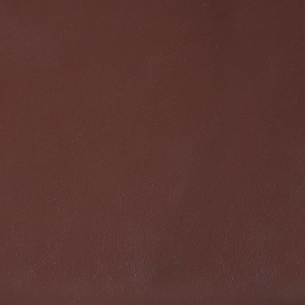 panchina 110 x 30 x 45 cm Pelle Vera Marrone Scuro 42042112