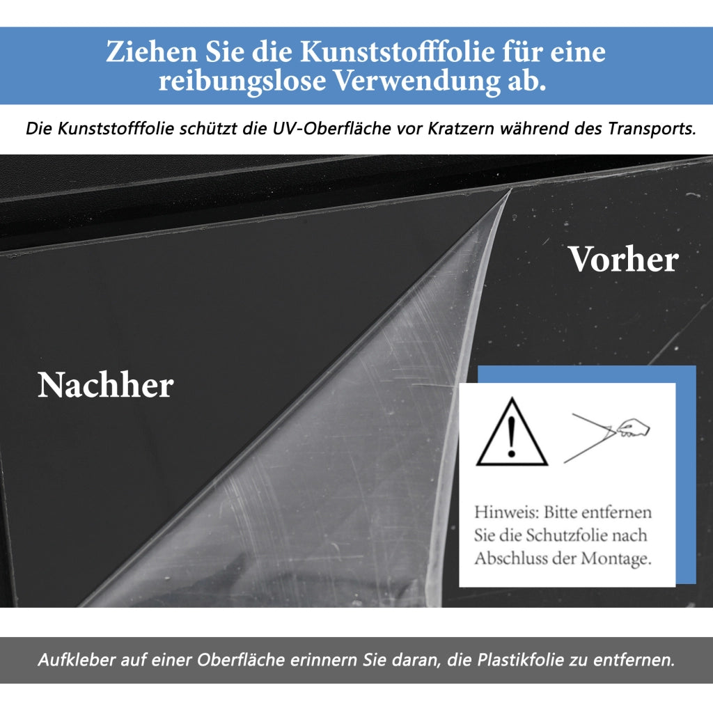 Mobile TV nero da 140 cm con illuminazione LED controllata da app