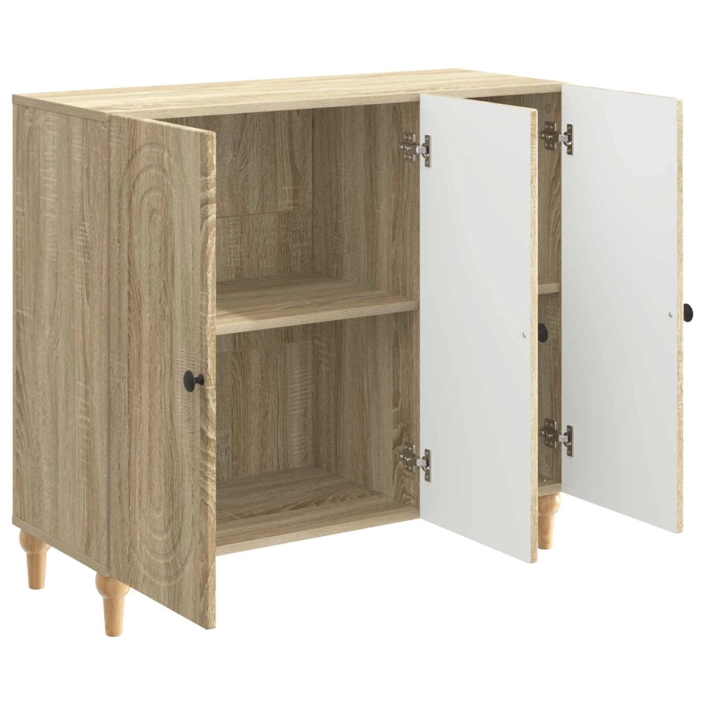 Credenza Rovere Sonoma 89 x 34,5 x 80 cm Legno ingegnerizzato