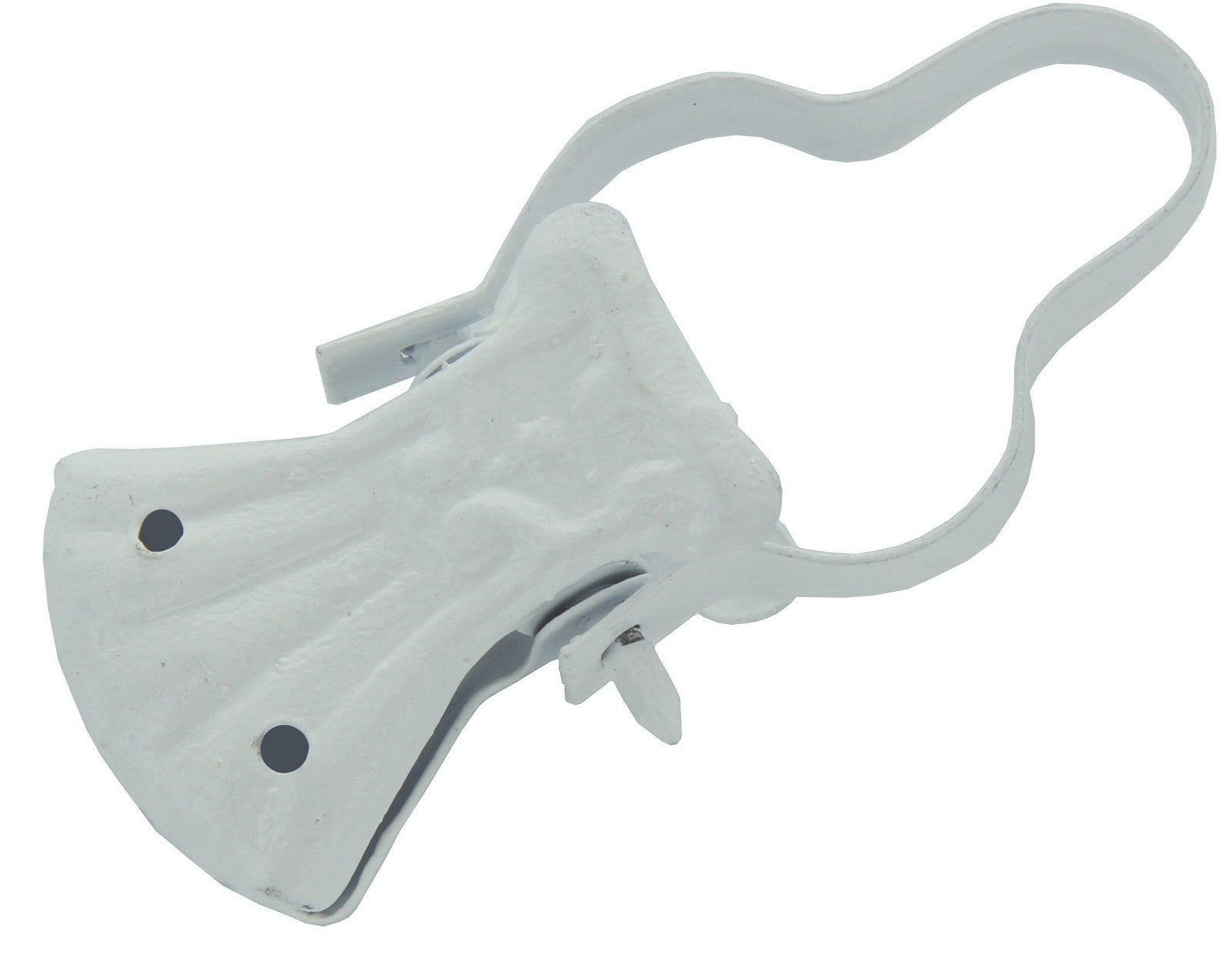 sc pinza per tende con arco laccato bianco 10 pz cod:ferx.81544
