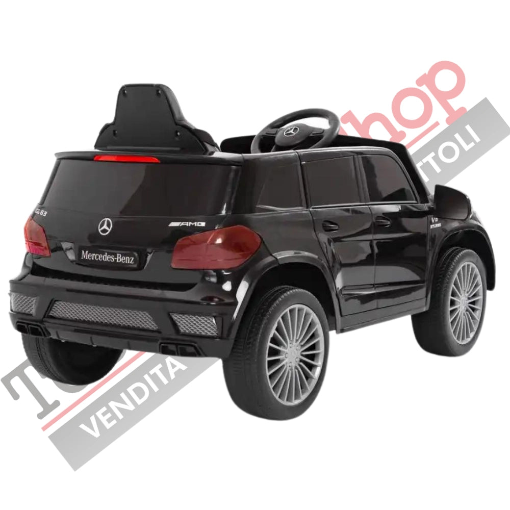 Auto Elettrica per Bambini Mercedes GL63 12V -Nero