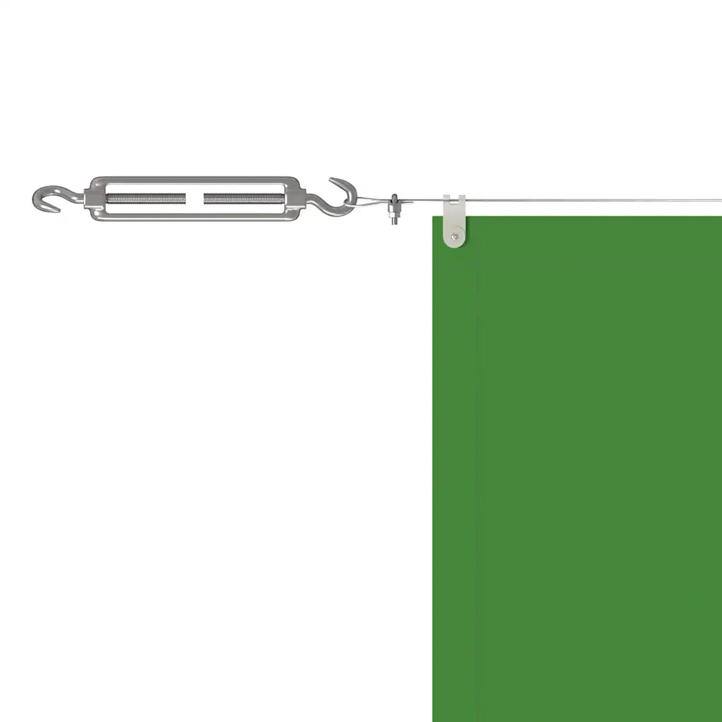 Paravento Verticale Verde Chiaro 60x600 cm in Tessuto Oxford CFW5706320