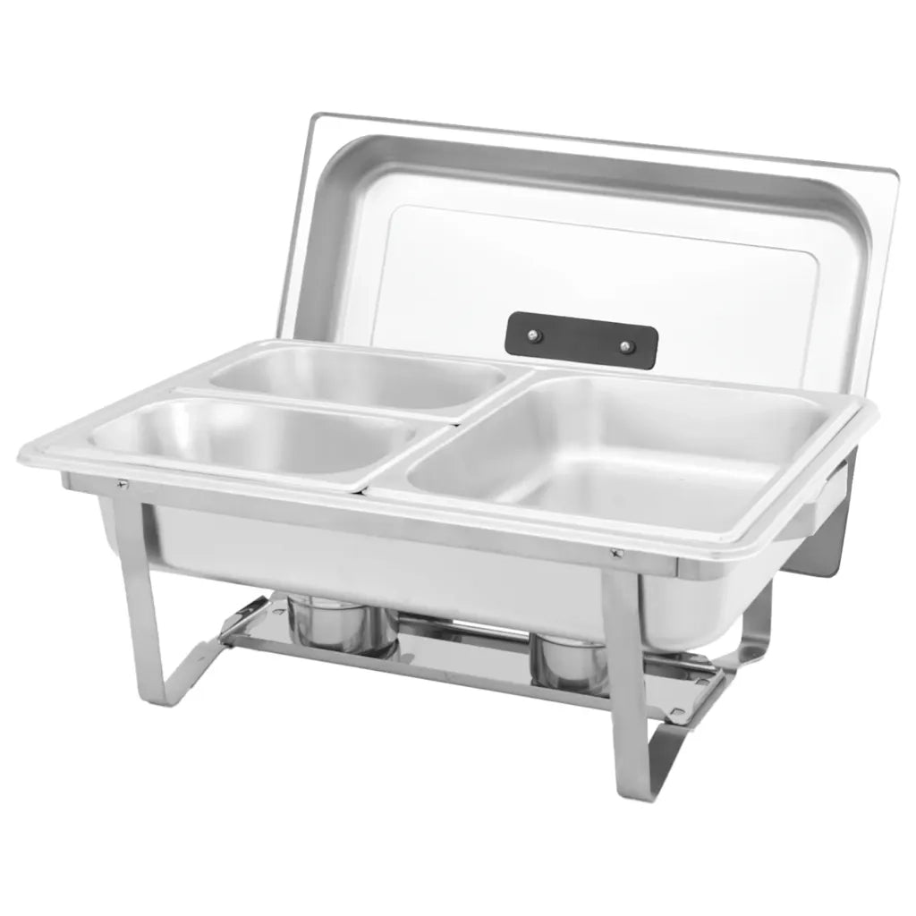 Set 3 pz Teglie Scaldavivande in Acciaio Inossidabile CFW8530968