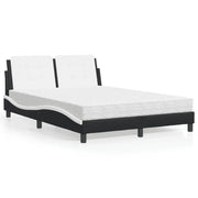 Giroletto senza Materasso Zadar Nero e Bianco 120x200 cm in Similpelle 3208857