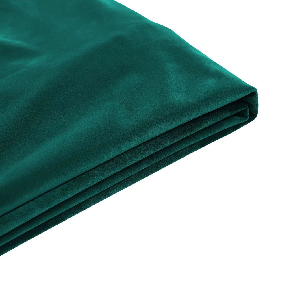 Copri Letto Velluto Verde per Letto 160 x 200 cm Sfoderabile Lavabile