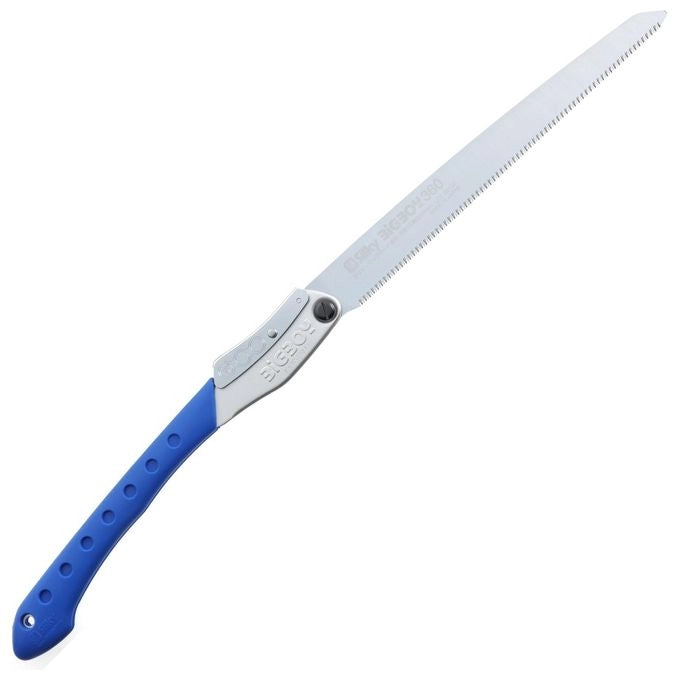 Silky 352-36 Bigboy Sega Pieghevole con Lama in Acciaio SK-4 360 mm 13 denti per 30 mm Manico Blu colore Blu