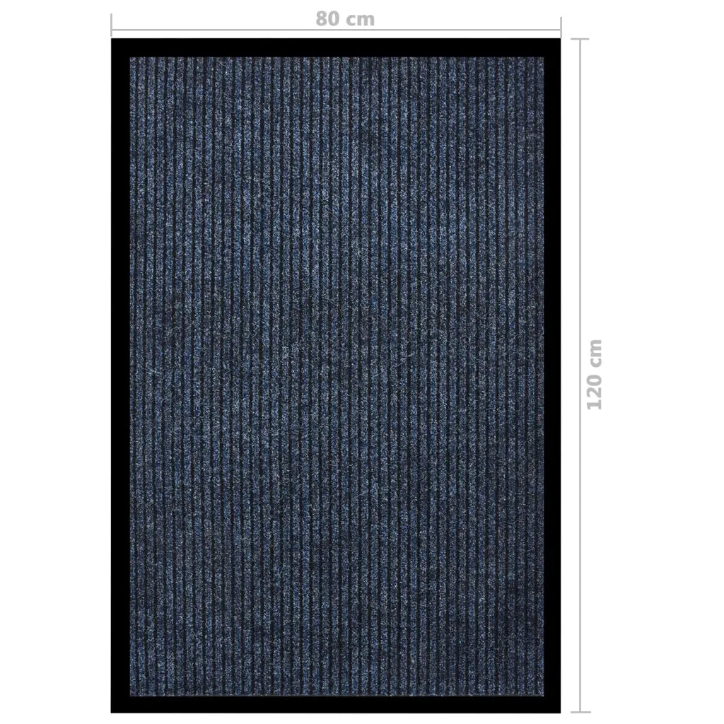 Zerbino Striato Blu 80x120 cm 331612