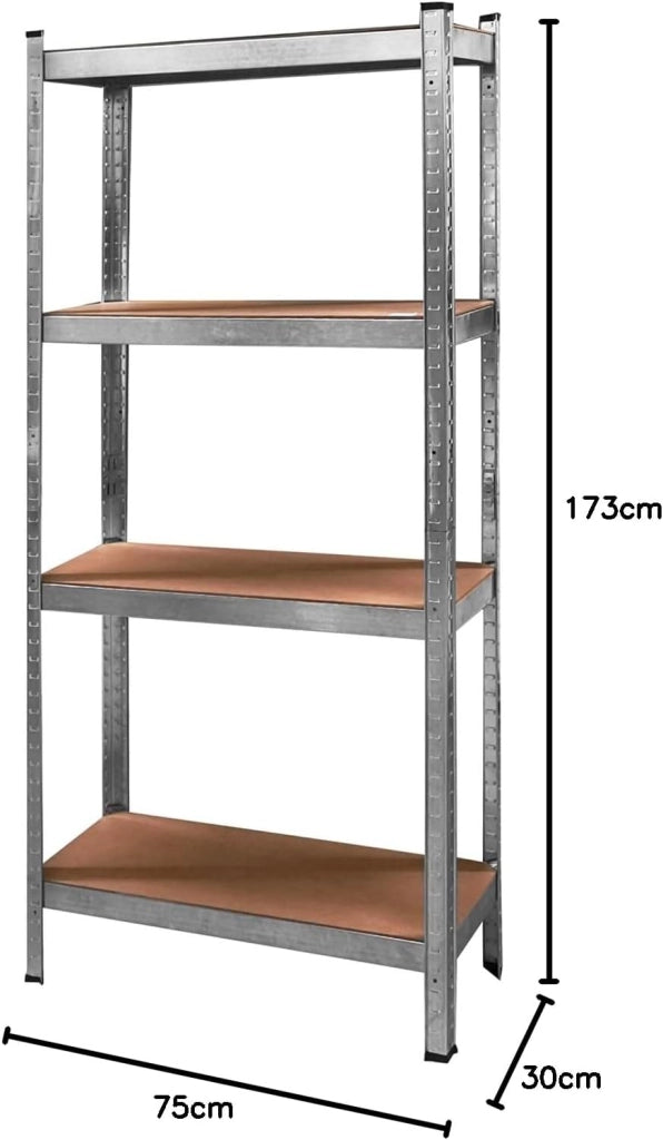 GENERAL TRADE SCAFFALE METAL 30x75x173cm 4 RIP. 612600