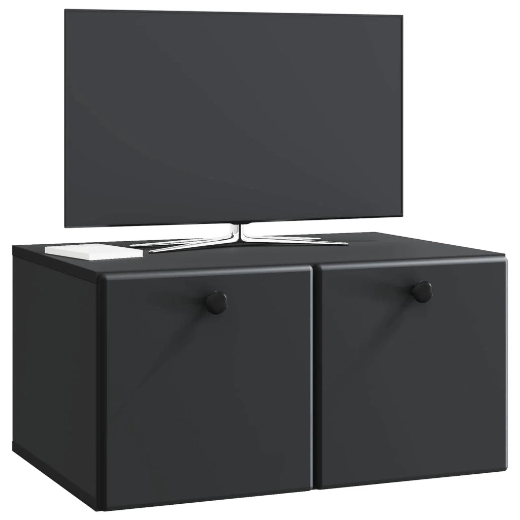 Mobile Porta TV da Muro 59,5 x 41 x 30 cm Nero 899186