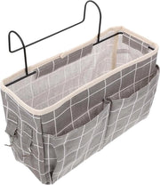 Cestino per decorazione da appendere sul comodino - organizzatore da appendere per tasche - contenitore per lenzuola di letto per letti a castello