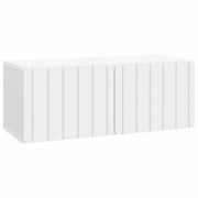 Mobile Porta TV da Muro Bianco 78,5 x 31 x 30 cm 898375