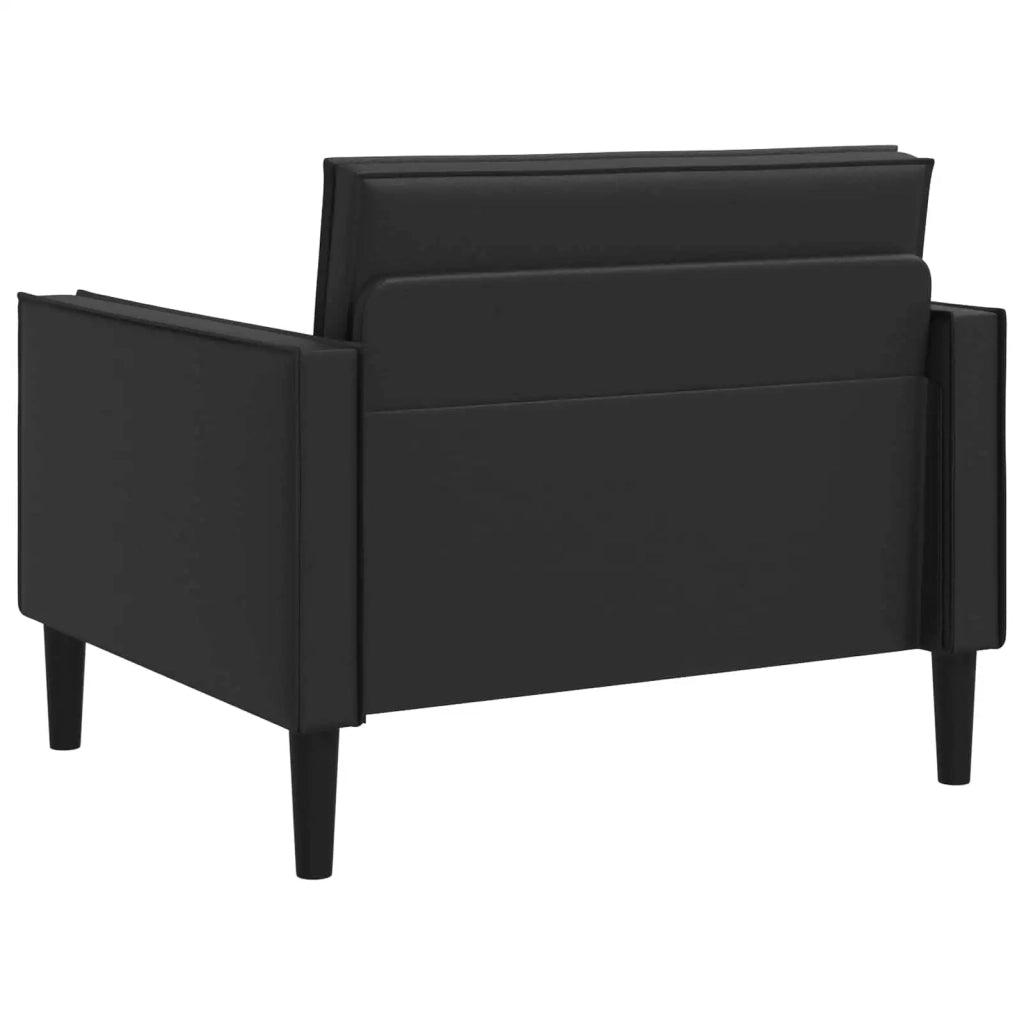 Poltrona XL Nero Similpelle 42043524