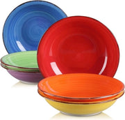 Set di Piatti in Ceramica 6 pezzi - 21,5 cm