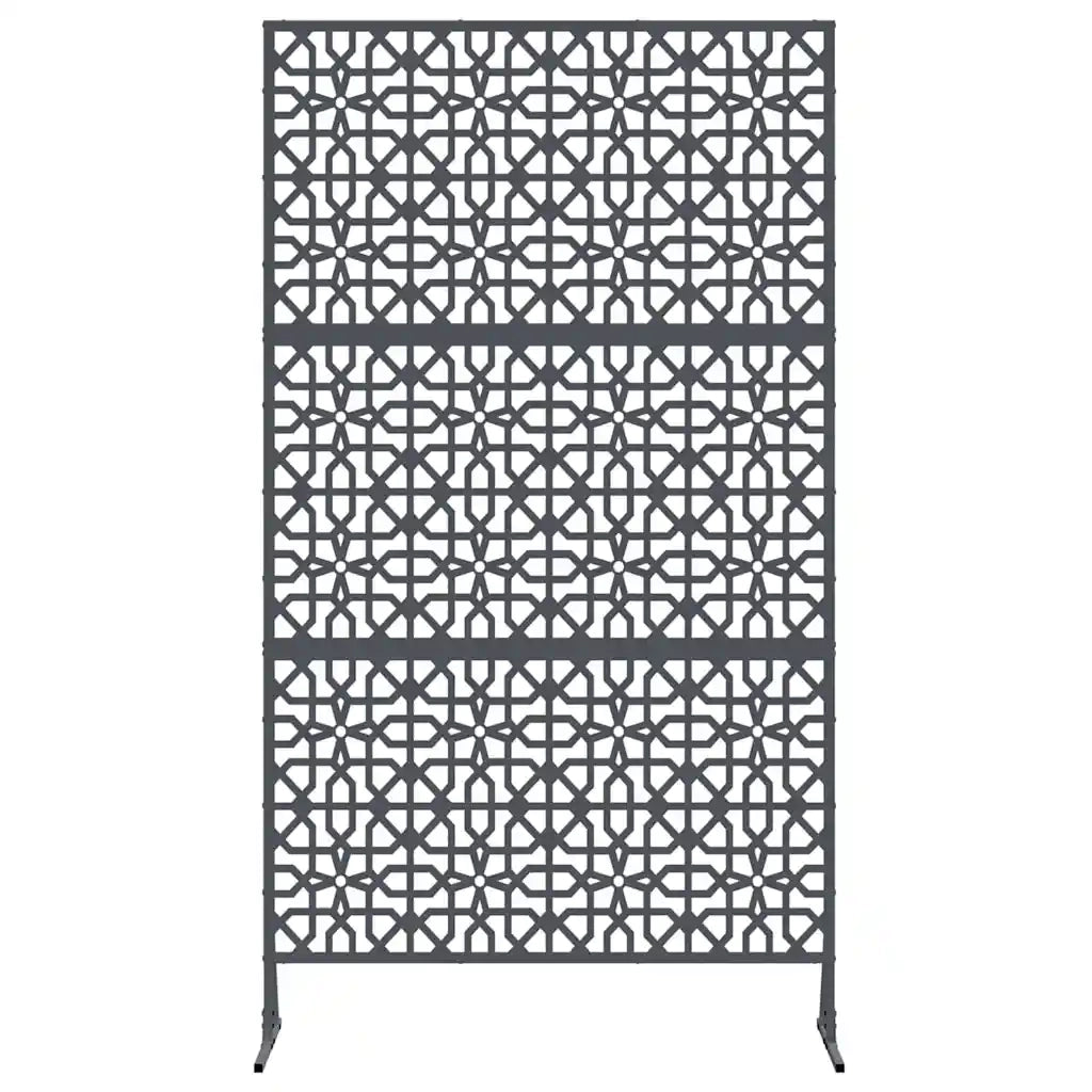 Schermo per Privacy Antracite 100 x 50 x 180 cm Acciaio CFW9074656