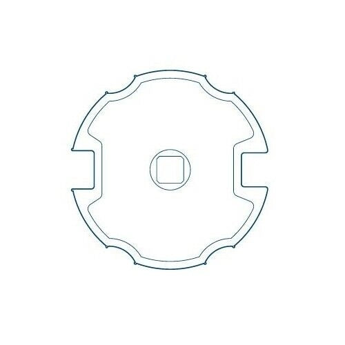 OGIVA PER RULLO Ø 78 MM VDS 43380/059 AUTOMAZIONE AUTOMATISMI ORIGINALE GARANZIA