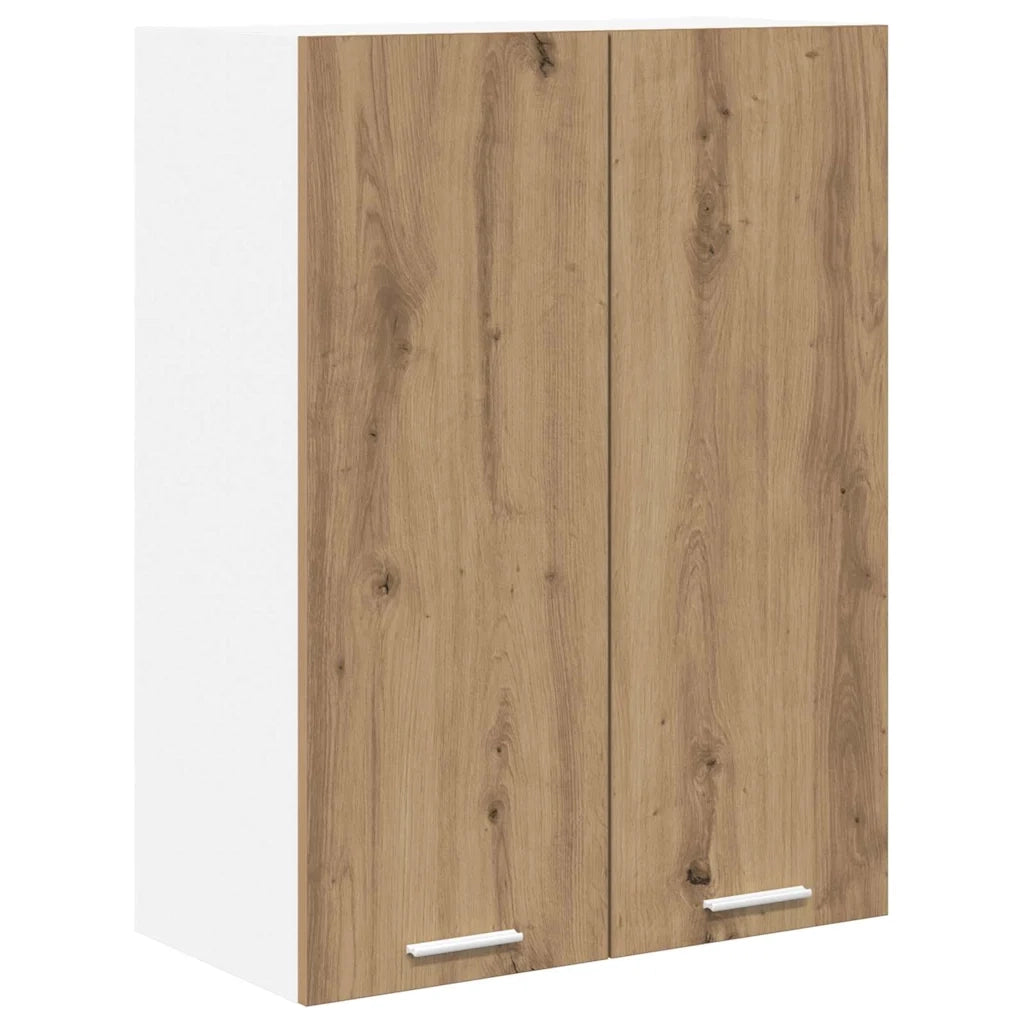 Armadio pensile con porta Rovere artigianale 60 x 31 x 80 cm 884281