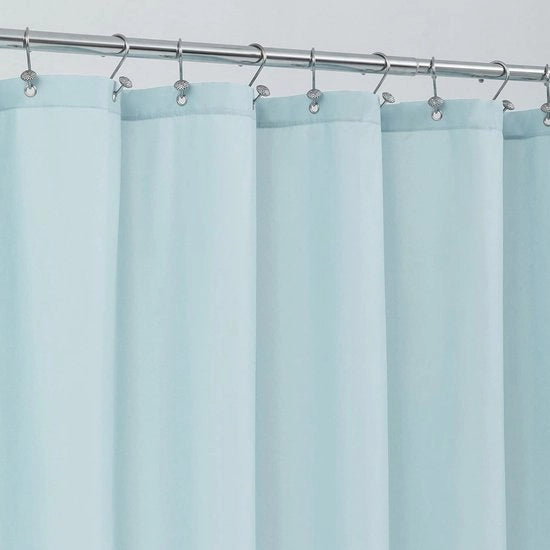 Douchegordijn impermeabile - douchegordijn lavabile per bagno, dimensioni standard 72 x 72, blu