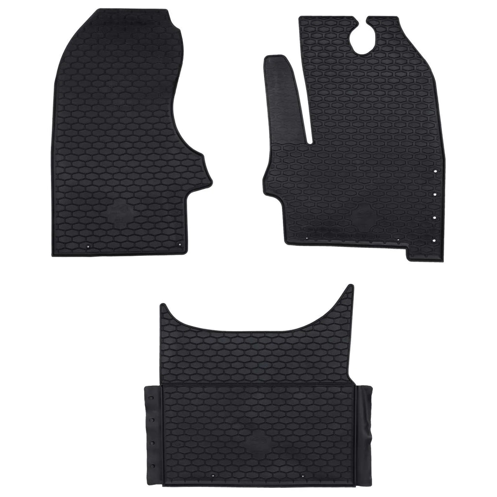 Tappetino per Auto 3 pcs Nero adatto per Iveco DAILY 2014-