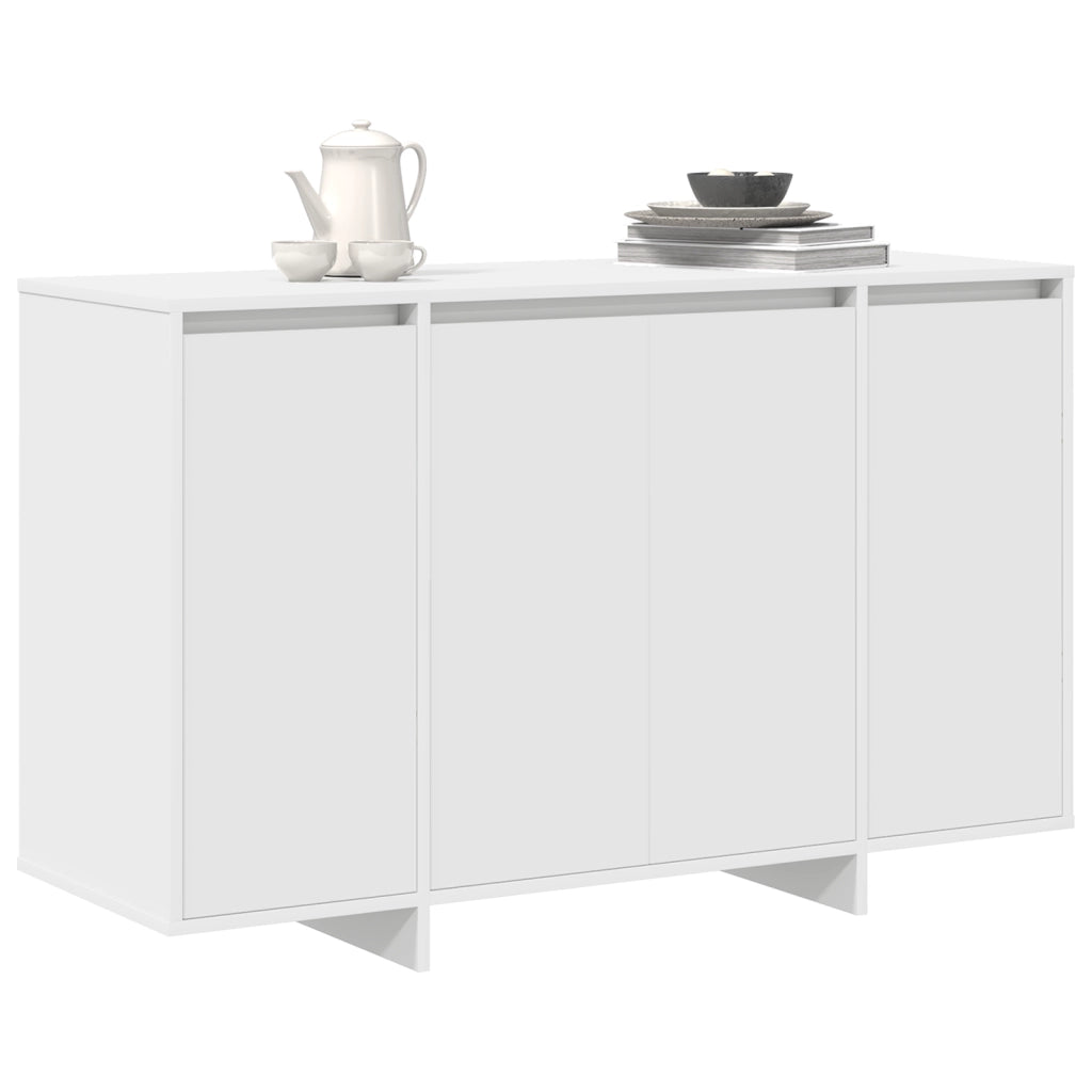 Credenza Bianca Bianca Legno Ingegnerizzato 120 x 41 x 75 cm