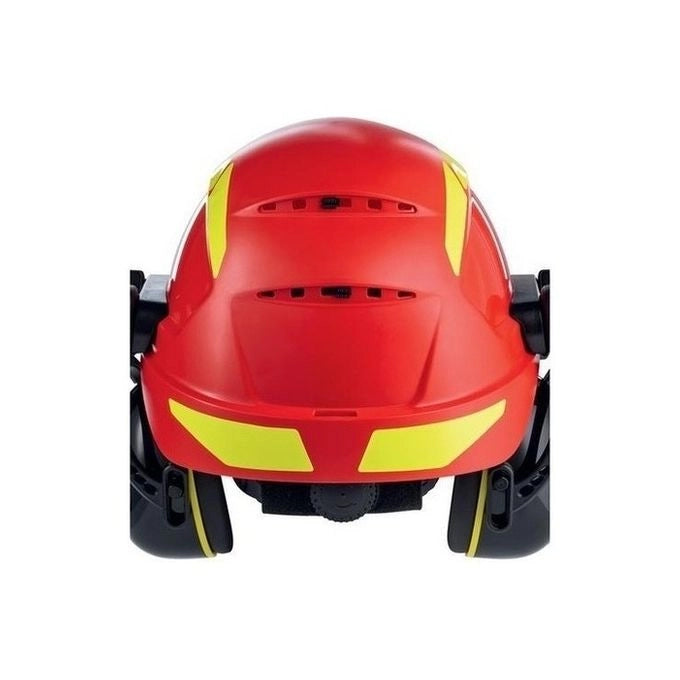 Uvex 9774238 casco di sicurezza Polietilene ad alta intensità Rosso, Giallo