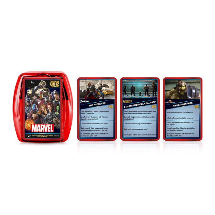 TOP TRUMPS QUIZ - MARVEL