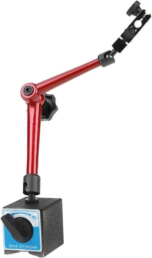 Sostegno magnetico regolabile con chiusura a molla 350 mm - Base universale per orologi da tasca - Strumento meccanico con gomma d'assorbimento shock