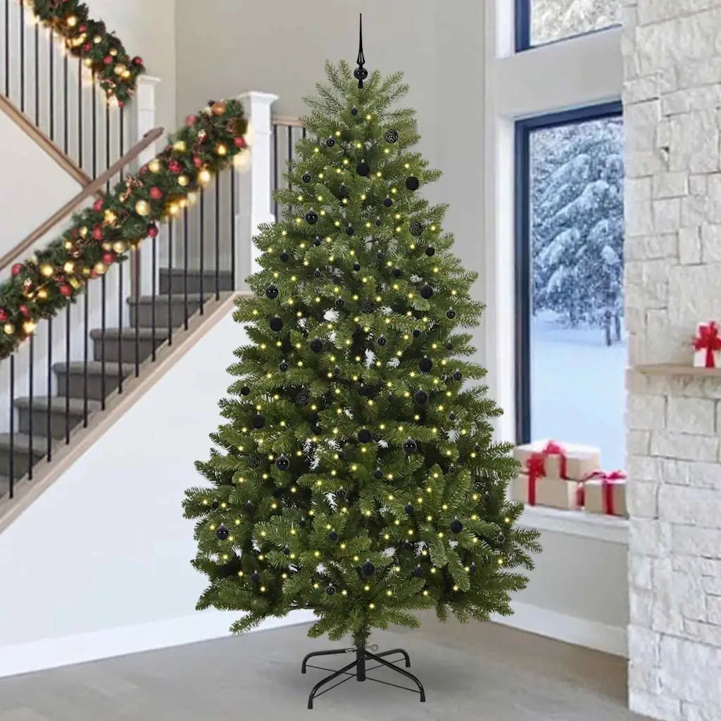 Albero di Natale artificiale Verde 300 cm PVC e Metallo 3395722