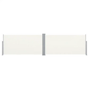 Tenda da Sole Laterale Retrattile-Tenda parasole per balcone 160x600 cm Crema