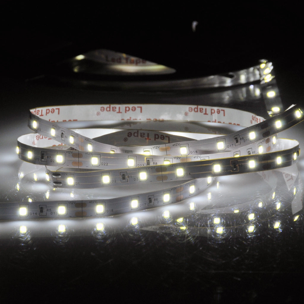 Striscia LED 12V 5m IP20 6500K 10W 1100lm 300LED Polux