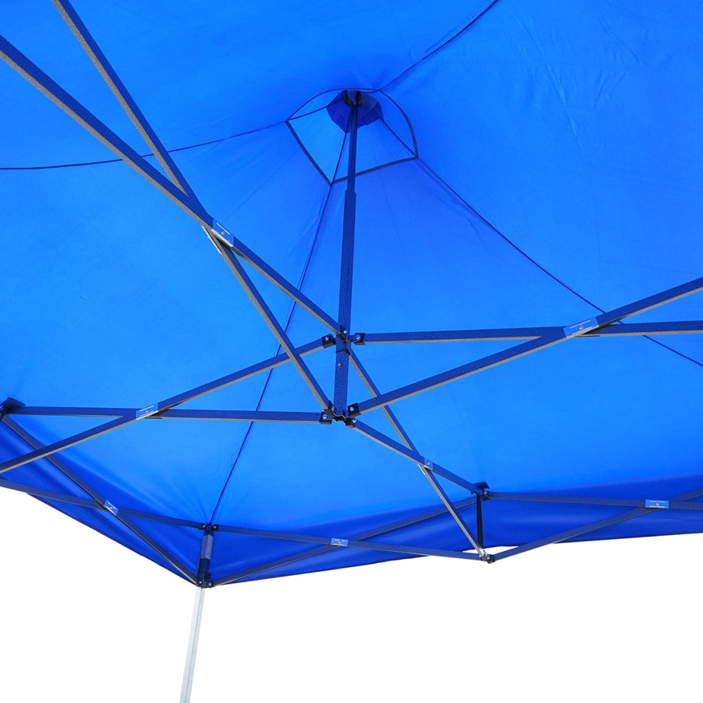 Gazebo blu 2.5x2.5 m, altezza regolabile, pieghevole Breckner Germany